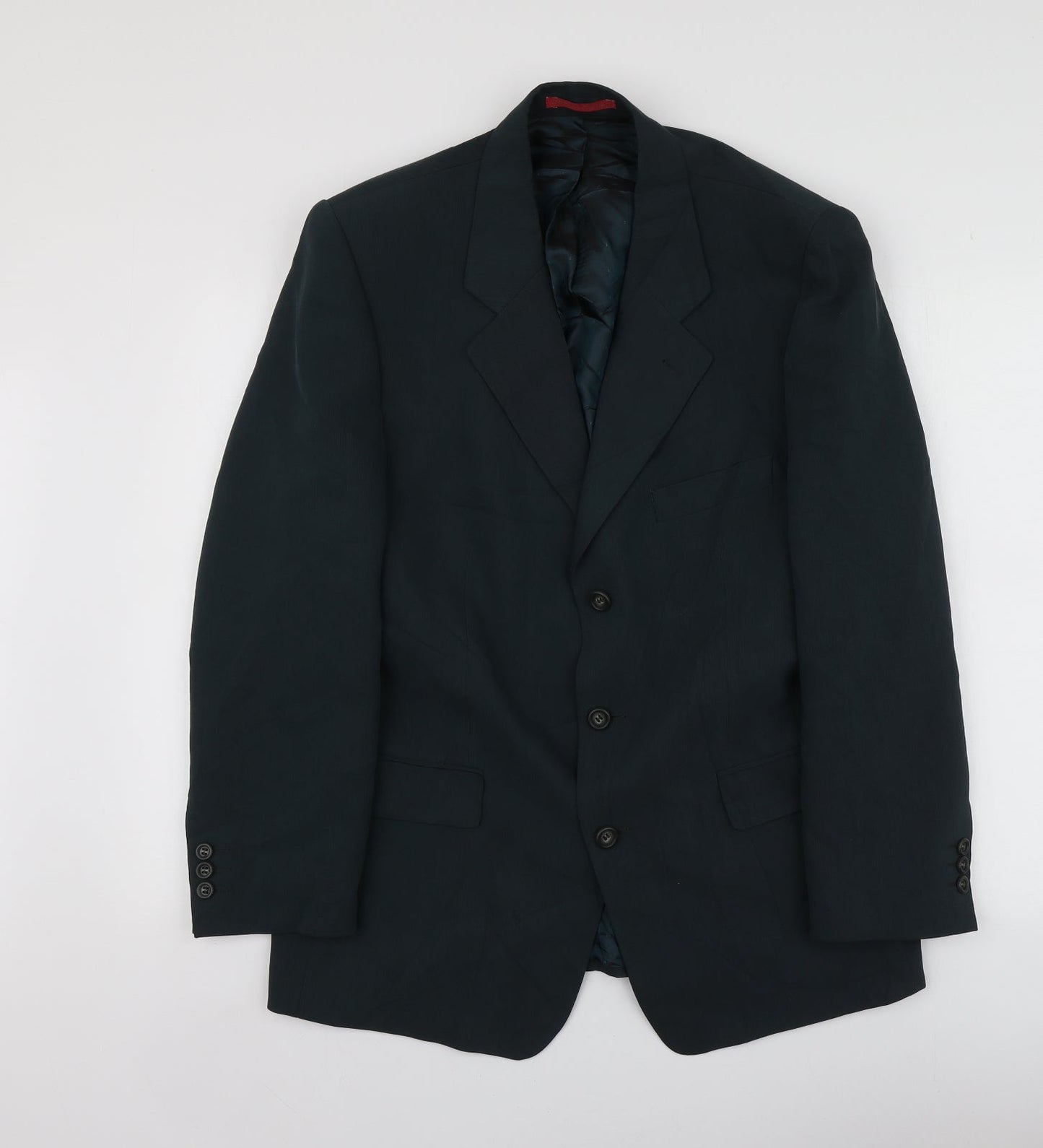 Mens UK Size M Debenhams Regular Green Suit Jacket