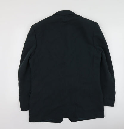 Mens UK Size M Debenhams Regular Green Suit Jacket