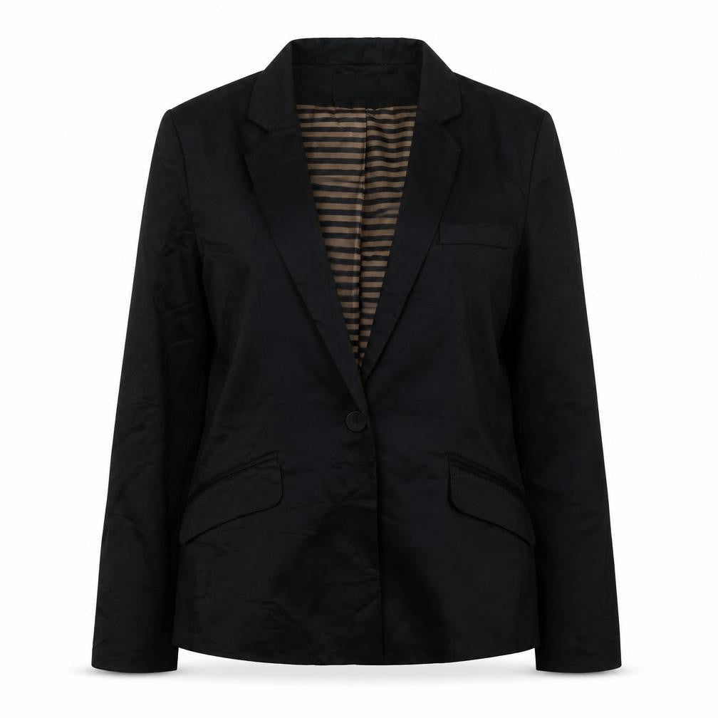 Womens UK Size 36 H&M Regular Black Suit Jacket