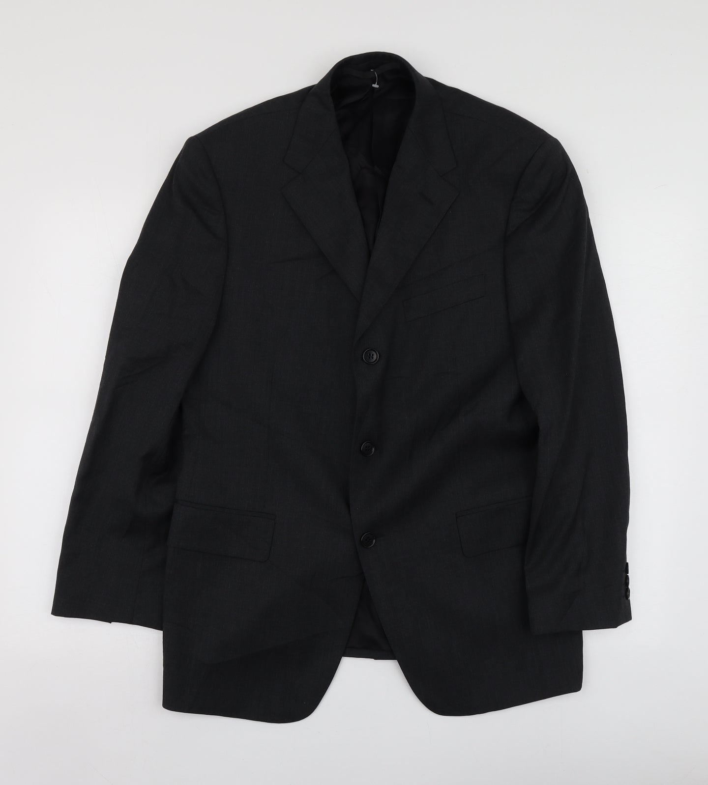 Mens UK Size M M&S Regular Grey Suit Jacket