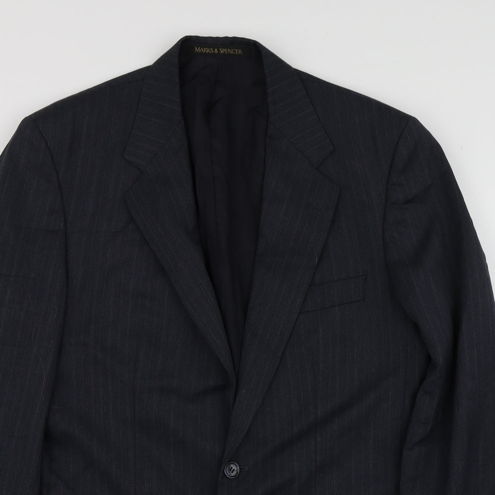 Mens UK Size S M&S Regular Grey Suit Jacket