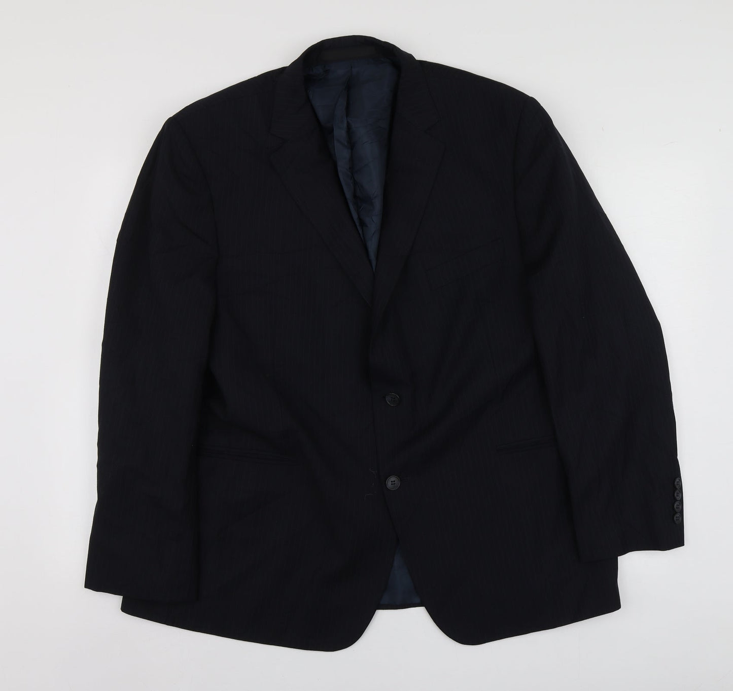 Mens UK Size XL M&S Regular Blue Suit Jacket