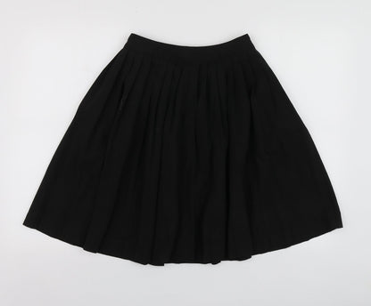 M&S Girls Beige  Polyester Trumpet Skirt Size 10-11 Years  Regular