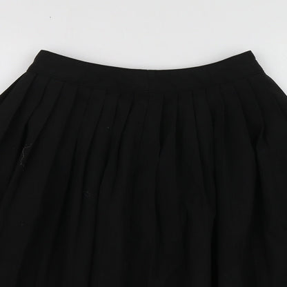 M&S Girls Beige  Polyester Trumpet Skirt Size 10-11 Years  Regular