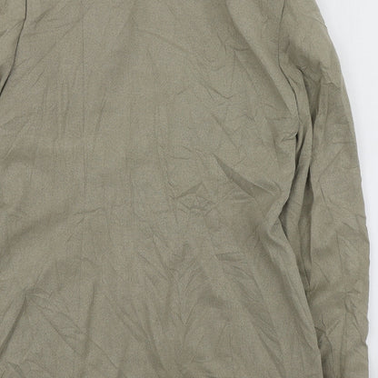 Bianca Womens Beige  Lyocell Jacket Suit Jacket Size 38