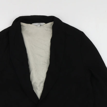 New Look Womens Black  Polyester Jacket Blazer Size 10