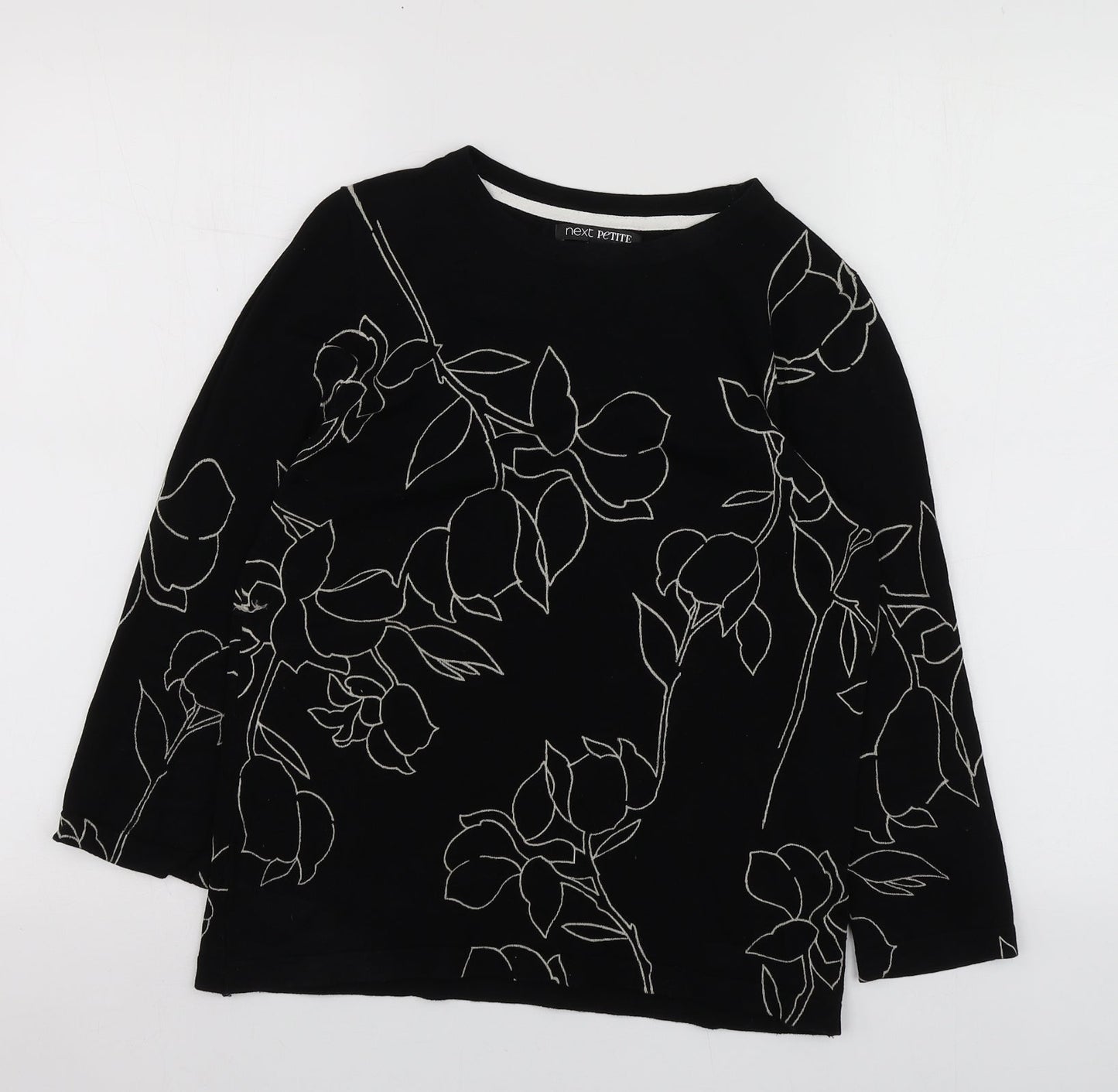 Womens UK Size 10 NEXT Black Pullover Jumper