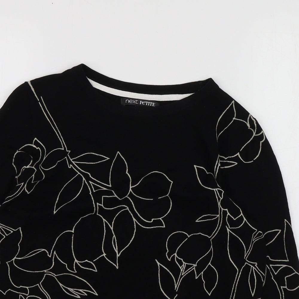 Womens UK Size 10 NEXT Black Pullover Jumper