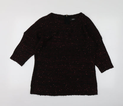 Womens UK Size L Klass Red Pullover Jumper