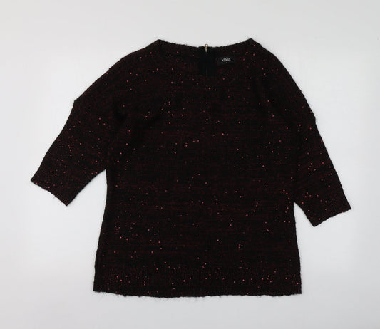 Womens UK Size L Klass Red Pullover Jumper