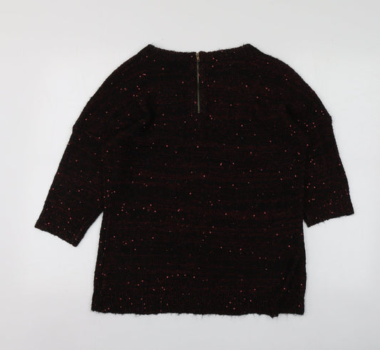 Womens UK Size L Klass Red Pullover Jumper