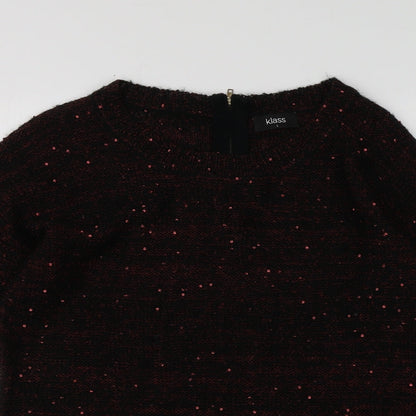 Womens UK Size L Klass Red Pullover Jumper