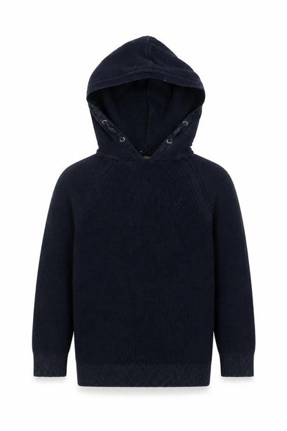 NEXT Boys Blue  Cotton Pullover Hoodie Size 6 Years  Pullover