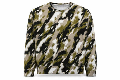 Mens UK Size S Topman Brown Pullover Sweatshirt