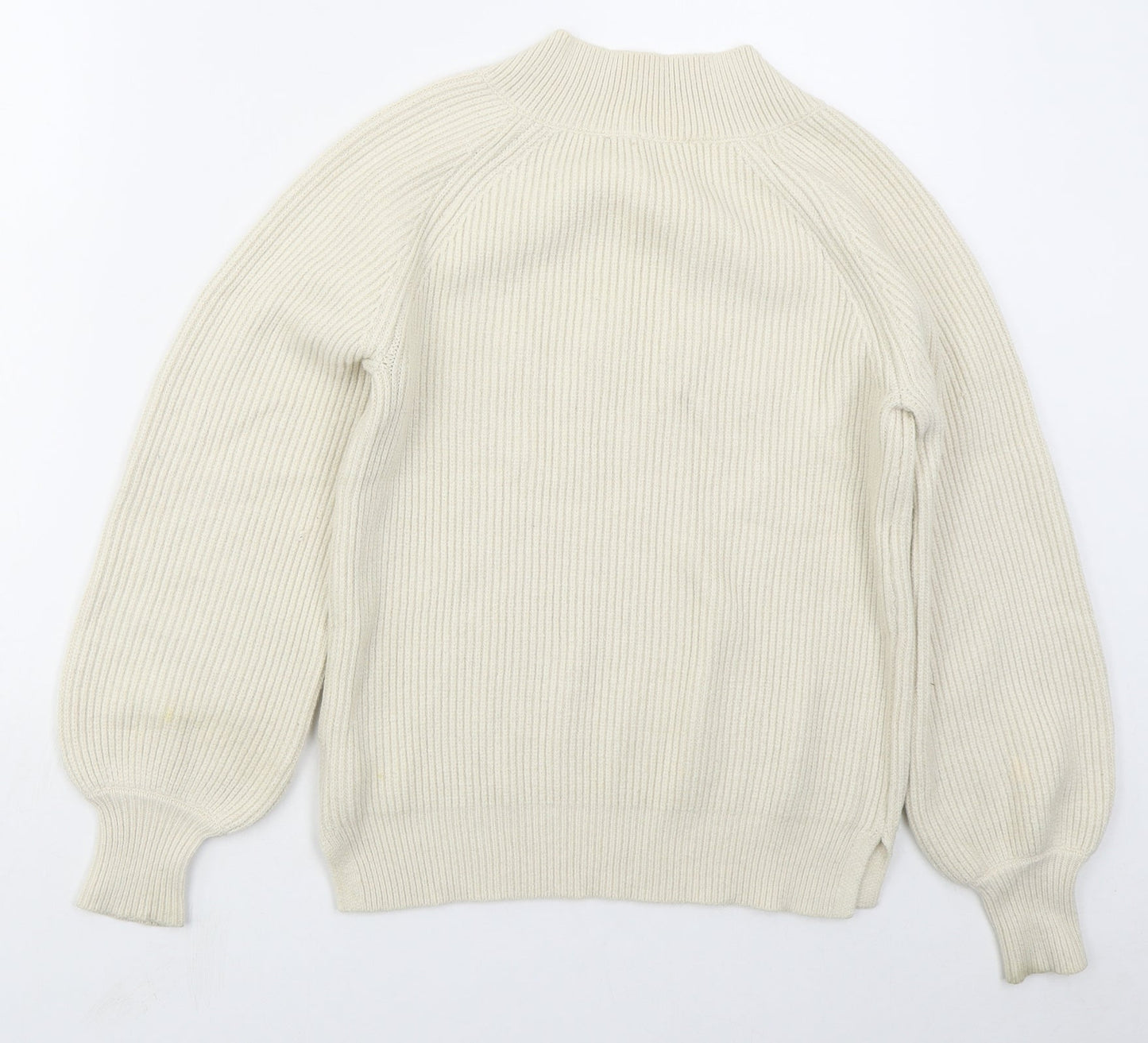 Womens UK Size XS NEXT Beige Pullover Jumper