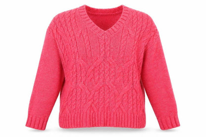 Womens UK Size S Marks and Spencer Pink Pullover Jumper