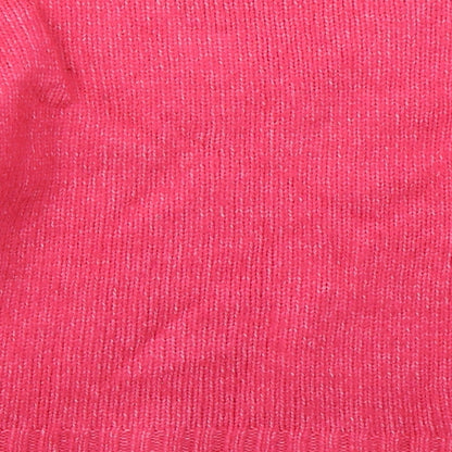 Womens UK Size S Marks and Spencer Pink Pullover Jumper