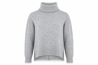 Womens UK Size 6 Topshop Grey Pullover Jumper