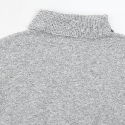 Womens UK Size 6 Topshop Grey Pullover Jumper
