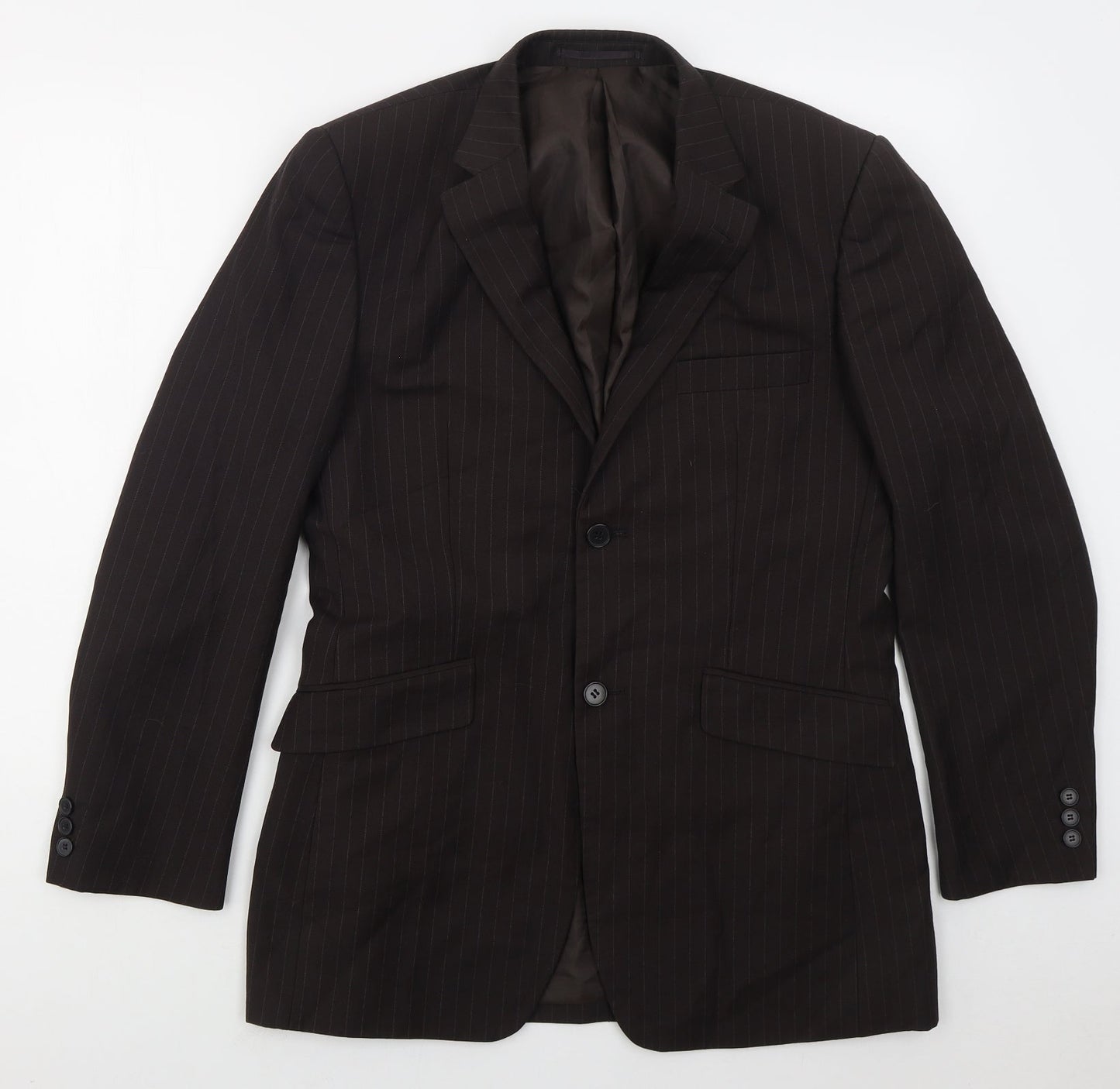 Mens UK Size 38 Burton Regular Brown Suit Jacket