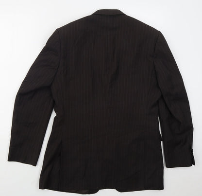 Mens UK Size 38 Burton Regular Brown Suit Jacket