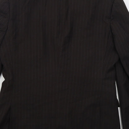 Mens UK Size 38 Burton Regular Brown Suit Jacket