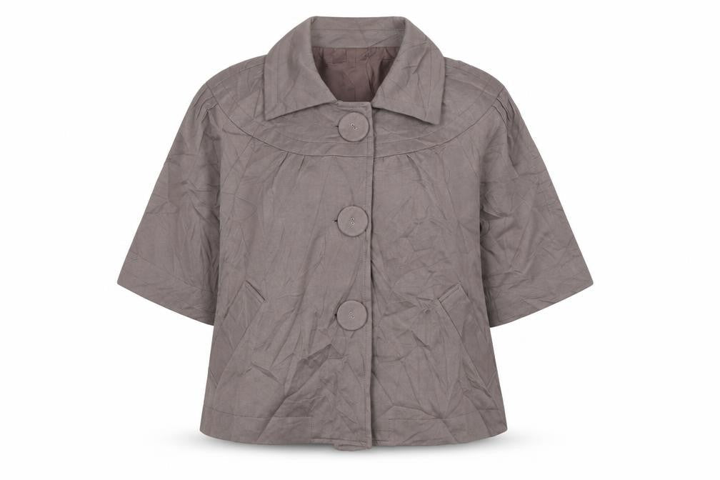 Womens UK Size 12 Betty Jackson Grey Jacket