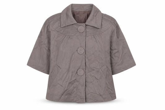 Womens UK Size 12 Betty Jackson Grey Jacket