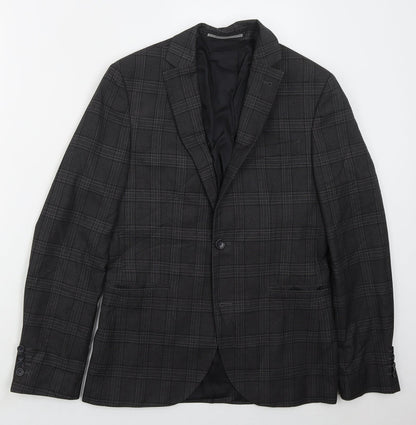 Mens UK Size 38 NEXT Regular Grey Suit Jacket