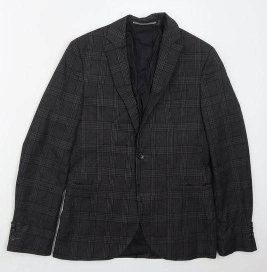 Mens UK Size 38 NEXT Regular Grey Suit Jacket