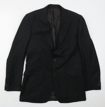 Mens UK Size 40 New Look Regular Black Suit Jacket