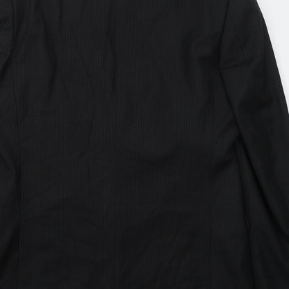 Mens UK Size 40 New Look Regular Black Suit Jacket
