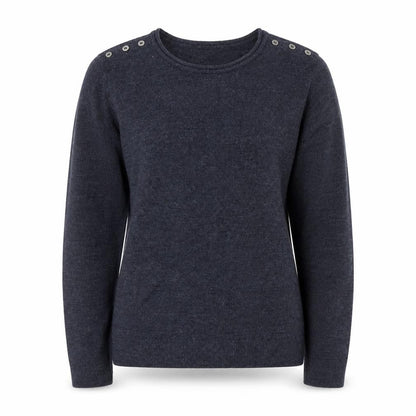 Womens UK Size 12 Atmosphere Blue Pullover Jumper