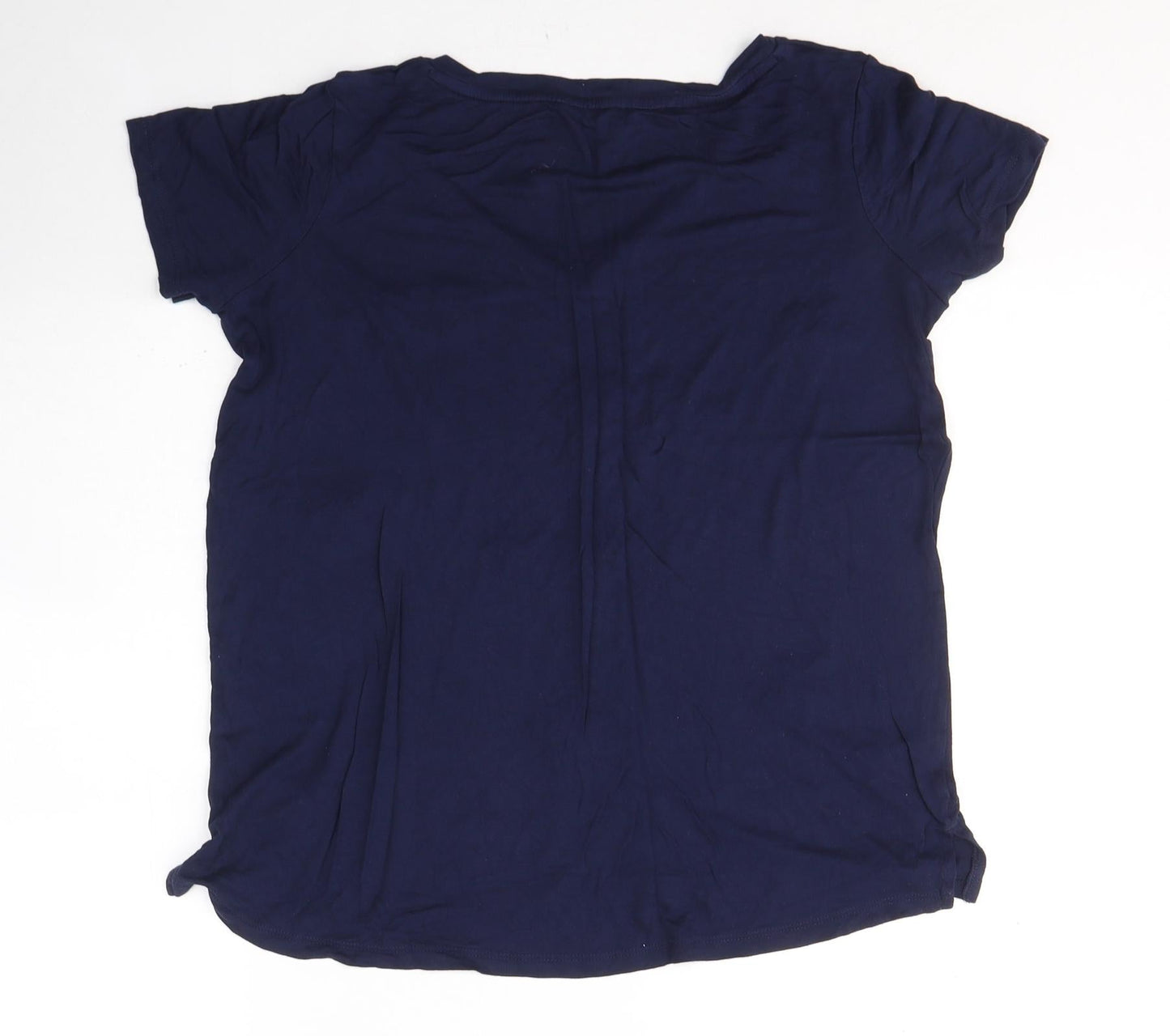 Womens UK Size 6 NEXT Blue Basic T-Shirt