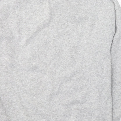 Papaya Womens Grey  Polyester Pullover Sweatshirt Size S  Pullover - Fabulous