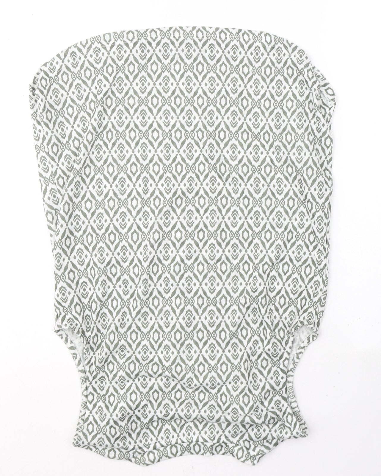 Womens UK Size 8 Dunnes Stores Green Basic Tank