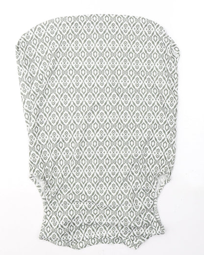 Womens UK Size 8 Dunnes Stores Green Basic Tank