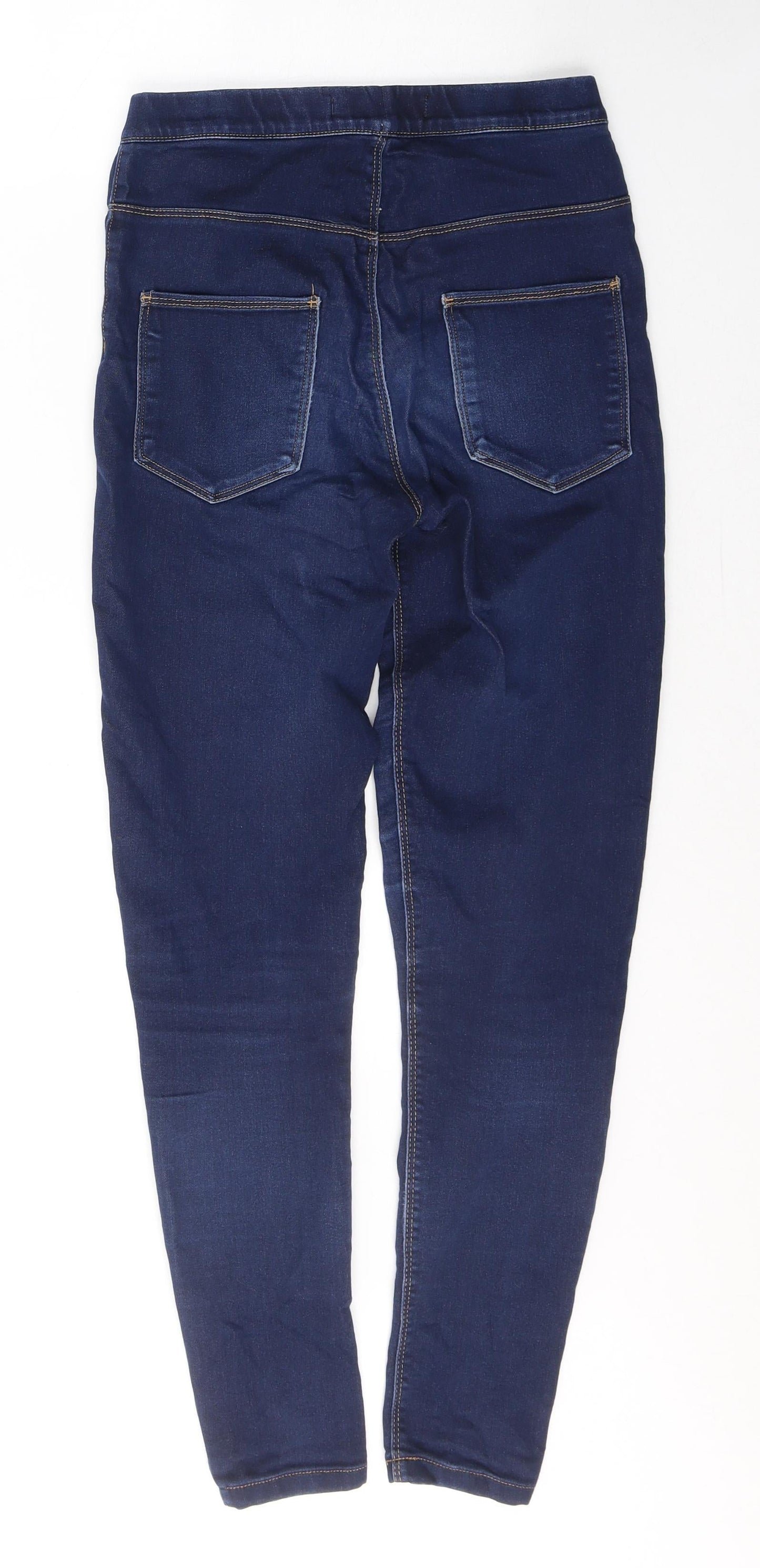 Dunnes Stores Womens Blue  Cotton Jegging Jeans Size 8 L27 in Regular