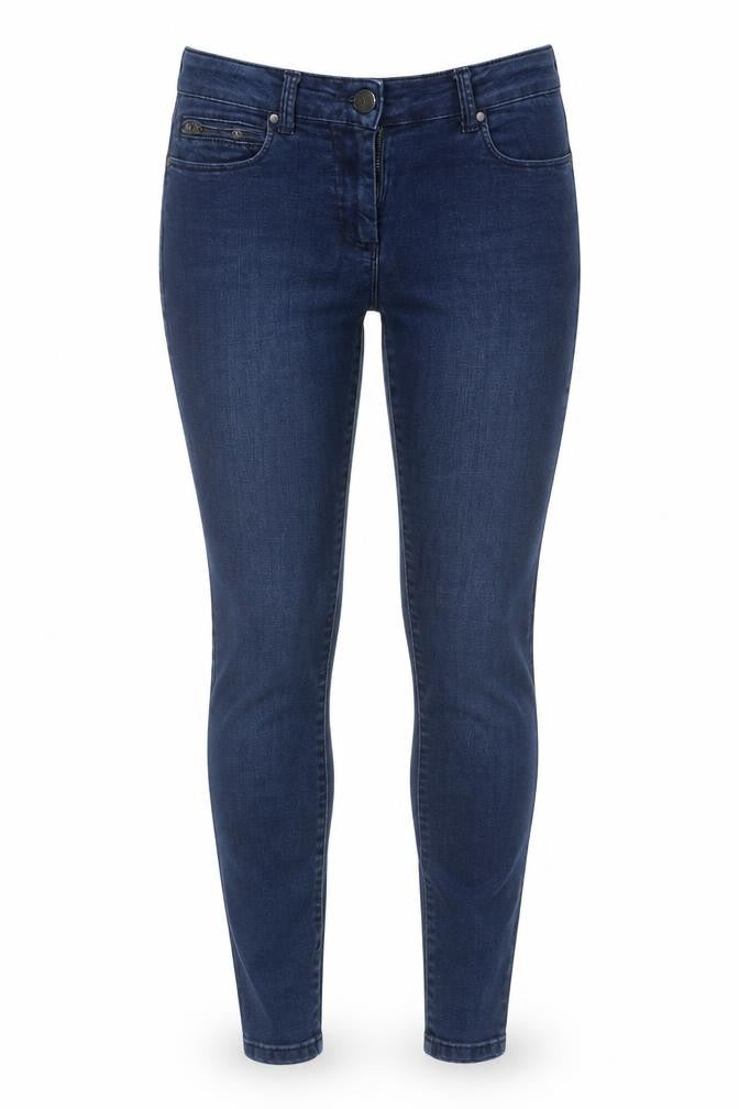 Womens UK Size 8 Marks and Spencer Regular Fit Jegging Blue Jeans