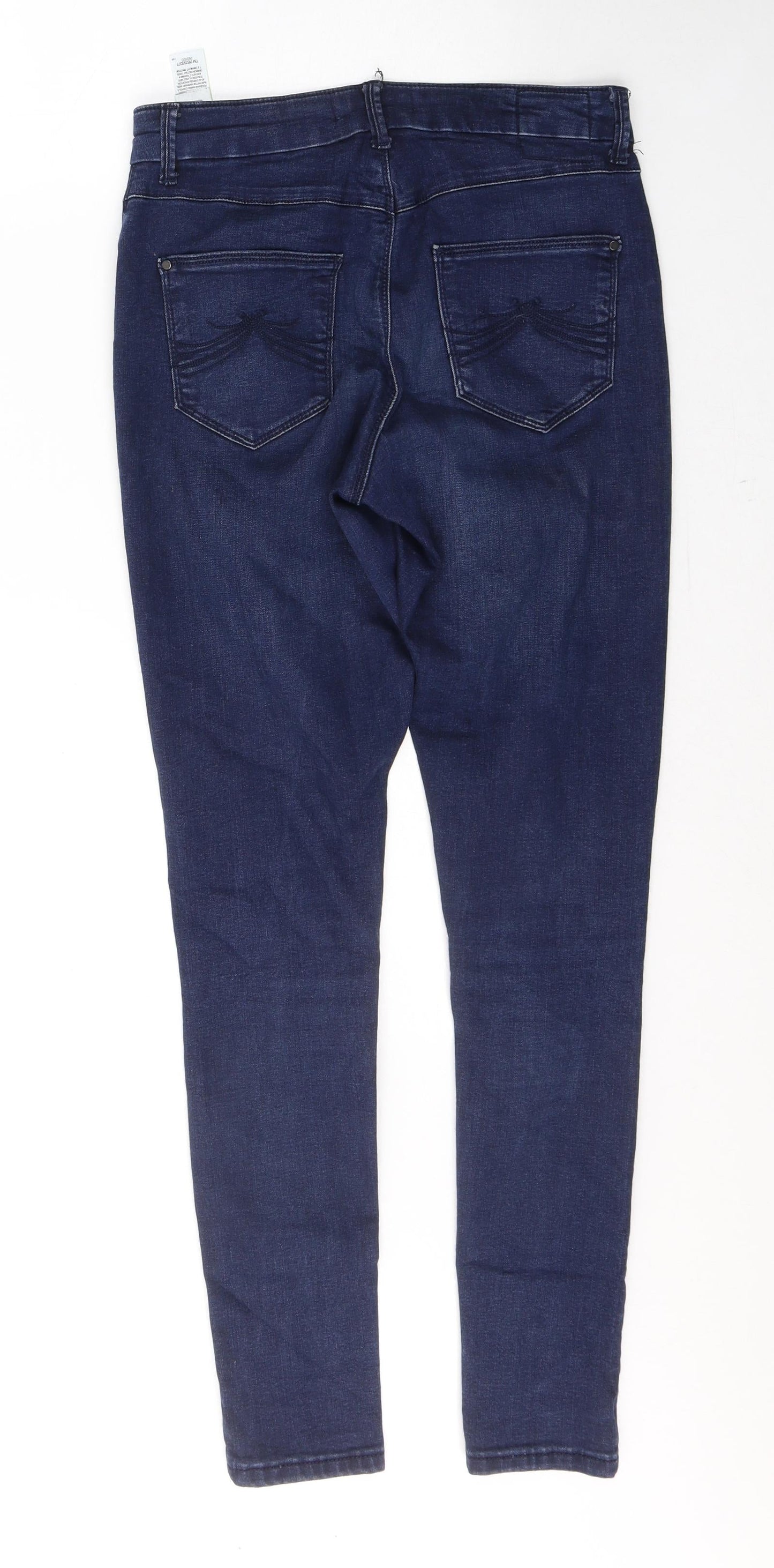 Womens UK Size 8 Marks and Spencer Regular Fit Jegging Blue Jeans