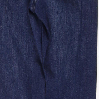 Womens UK Size 8 Marks and Spencer Regular Fit Jegging Blue Jeans
