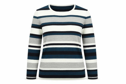 Womens UK Size 12 Preworn Multicoloured Pullover Jumper