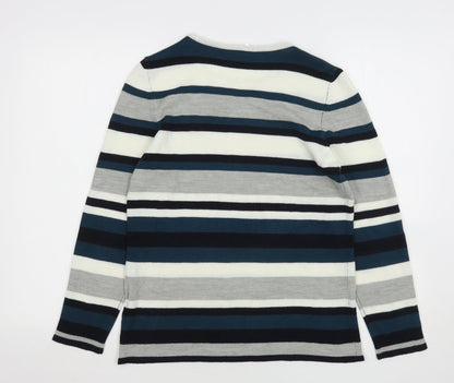 Womens UK Size 12 Preworn Multicoloured Pullover Jumper