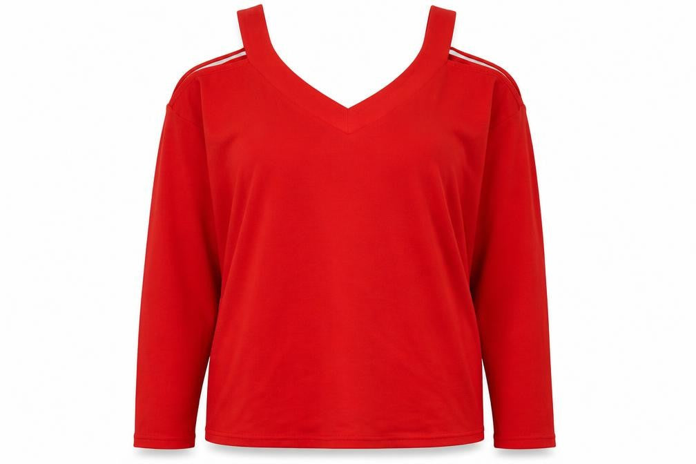 Womens UK Size 10 Primark Red Pullover Jumper