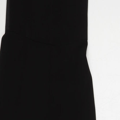 H&M Womens Black  Polyester Jumpsuit One-Piece Size 4 L24 in