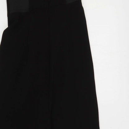 H&M Womens Black  Polyester Jumpsuit One-Piece Size 4 L24 in