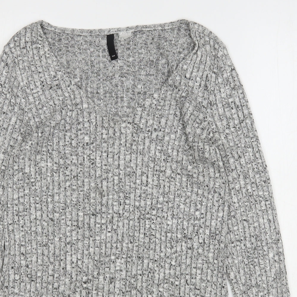 Womens UK Size S H&M Grey Pullover Jumper