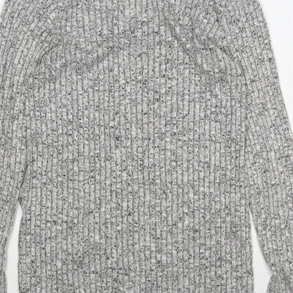 Womens UK Size S H&M Grey Pullover Jumper