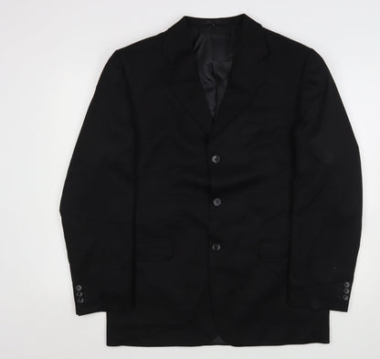 Mens UK Size 40 Zantos Regular Black Suit Jacket