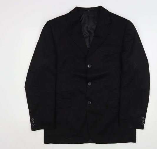 Mens UK Size 40 Zantos Regular Black Suit Jacket